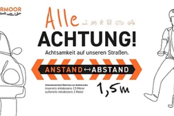 Alle Achtung Abstand